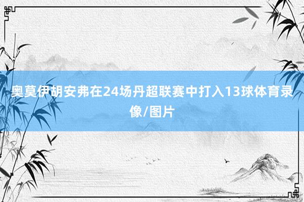 奥莫伊胡安弗在24场丹超联赛中打入13球体育录像/图片